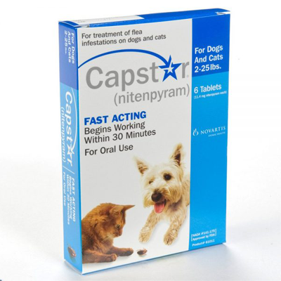 Capstar - Tablet for Flea Treatment (Lasts 24 Hours Only)